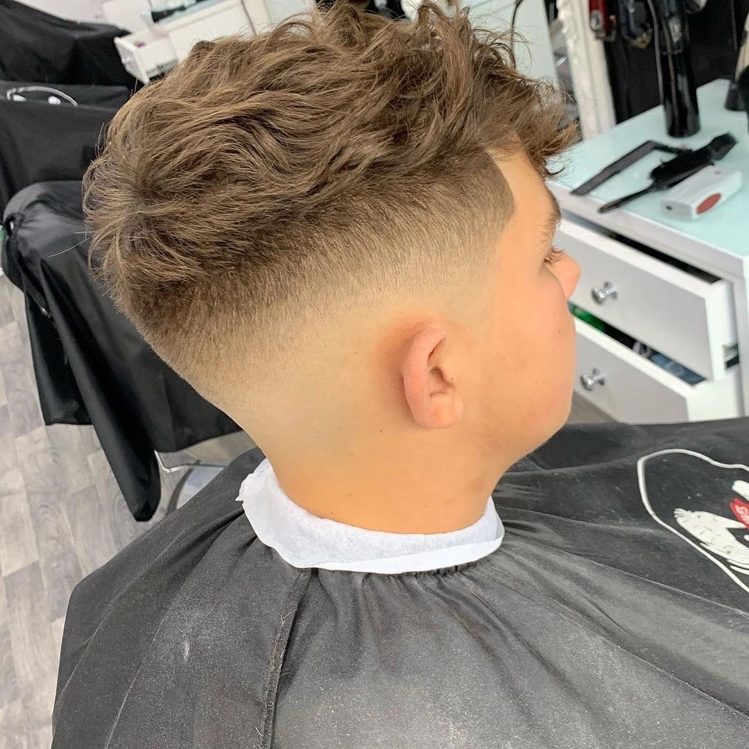 A finished haircut by The Unique Barbers